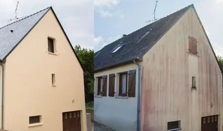 nettoyage de façade à louhans 71500 saône-et-loire